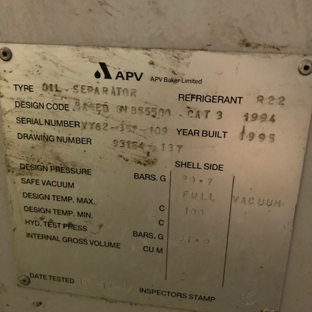 APV Spiral Freezer - SOLD - Image 5
